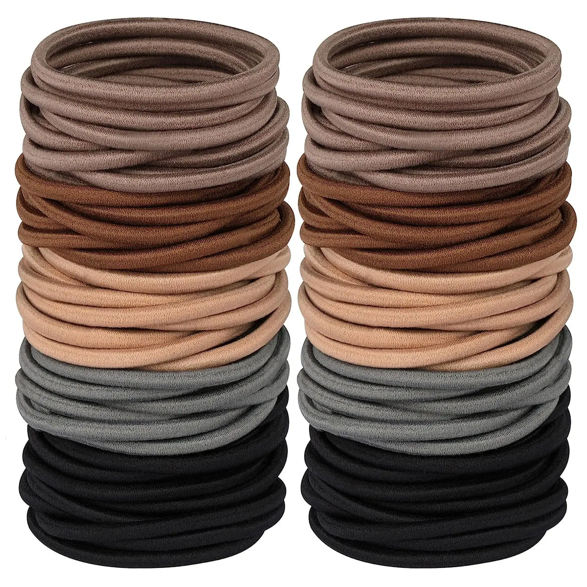 20 Hair Elastics- Medium thickness
