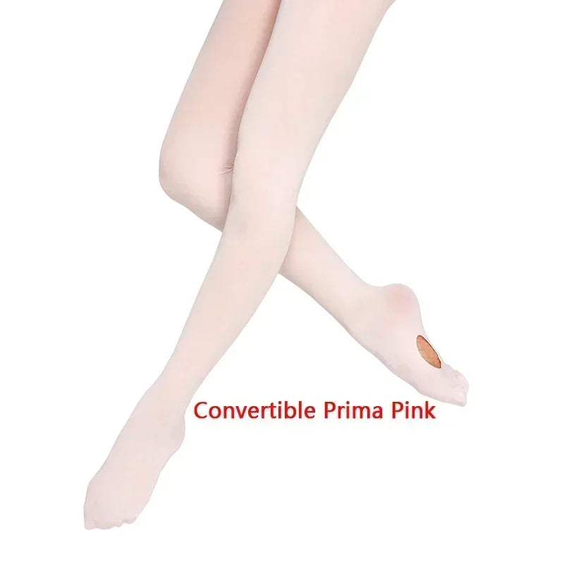 Child Solid Colour Stocking- BLACK