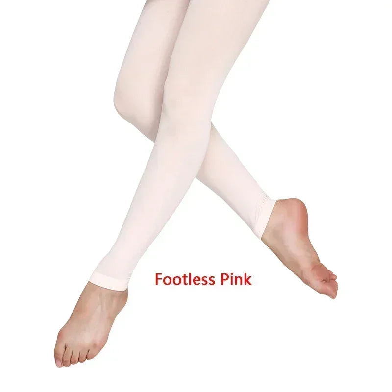 Child Solid Colour Stocking- BLACK