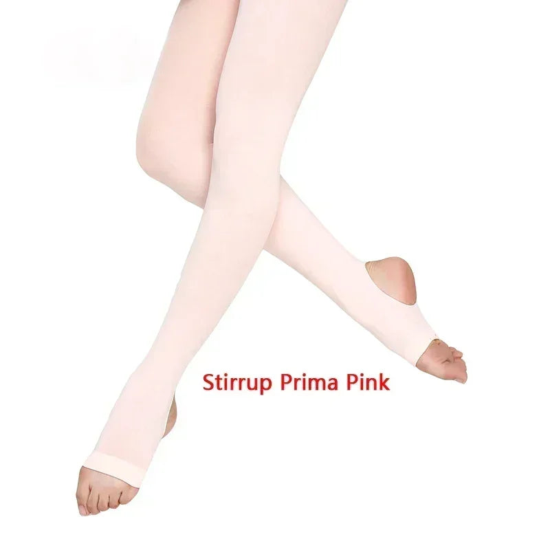 Child Solid Colour Stocking- BLACK